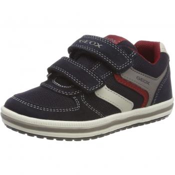 Geox Boys’ Jr Vita a Low-Top Sneakers, Blue