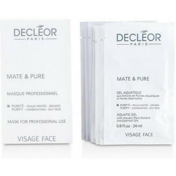 Decleor Mate & Pure Mask Vegetal Powder - Salon Size for Combination to Oily Skin 10x5g