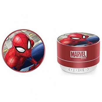 ERT GROUP Patrón de Marvel con Licencia Spider Man 022 Altavoz Bluetooth, Altavoz portátil de 3 W