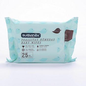 TOALLITAS HUMEDAS SUAVINEX 25 UNIDADES