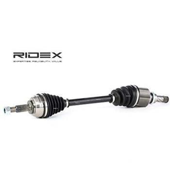Semiasse Cardan RIDEX 13D0219 para RENAULT y DACIA, compatible con Clio III y Modus, incluye referencias 6001550690, 6001550691, 6001551095