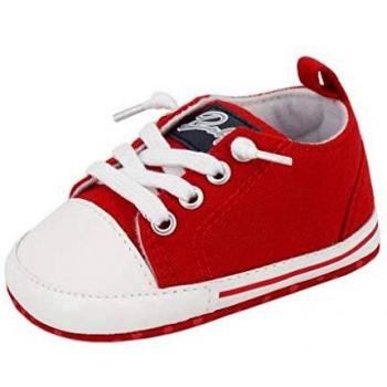 Zapatos para bebé Auxma La Zapatilla de Deporte Antideslizante del Zapato de Lona de la Zapatilla de Deporte para 3-6 6-12 12-18 M