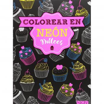 Dulces. Colorear En Neon