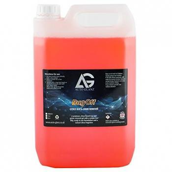 AutoGlanz Bug Off 5 L - Limpiamosquitos y eliminador de suciedad en base cítrica