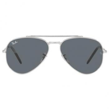 Ray-Ban New Aviator RB3625 003/R5 Silver Unisex Sunglasses 62mm