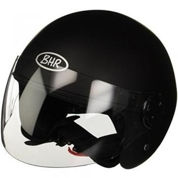 BHR 50271 Casco Negro Mate, Talla M, 57-58 cm