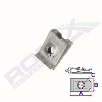 Elementos de montaje de la motocicleta ROMIX ROM C70491 - Grapa ROMIX C70491