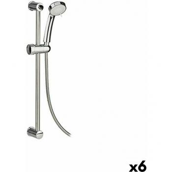 Columna de Ducha Plateado Acero Plástico 3 Piezas 18 x 8 x 72,5 cm