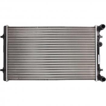 Radiador de refrigeración del motor NISSENS 65011, Aluminio, Aletas unidas mecánicamente, soldadas