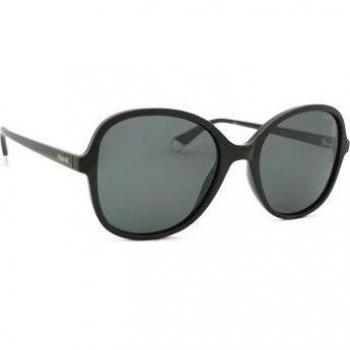 Polaroid Women's Oversized Black Polarized Sunglasses PLD 4136/S