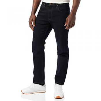 Lee Brooklyn Straight Men's Jeans - Blue Black, 42W / 32L