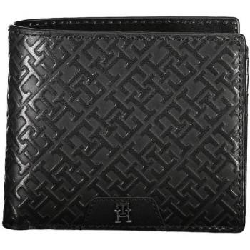 Cartera de Cuero Elegante para Hombre con Monedero - Tommy Hilfiger Negra Talla Única