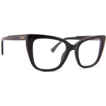 Moschino MOS603 807 19 52 Fashion Eyeglasses, Black, Female, Size: 52 MM