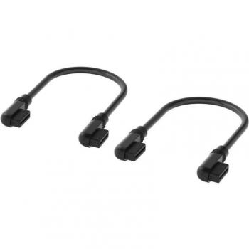 Corsair iCUE LINK Cable 2x 135mm con Conectores Slim 90° Negro CL-9011133-WW
