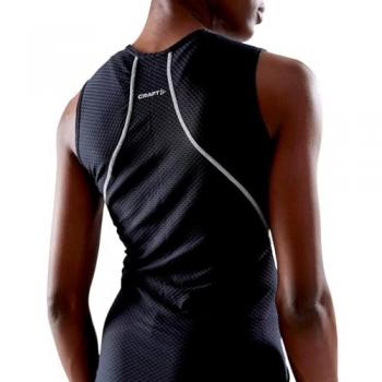Craft Cool Mesh Superlight Women's Sleeveless Baselayer - Black XL