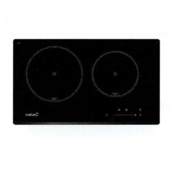 Cata IB 2 PLUS BK/A Encimera de Inducción 2 Zonas Cristal Negro 59x35cm