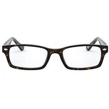 Ray-Ban 0Rx5206, Monturas de Gafas para Hombre, Dark Havana, 52