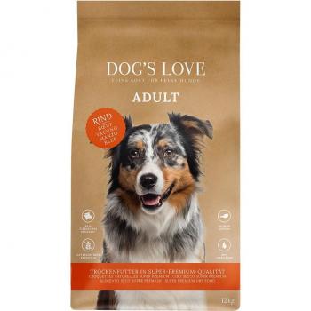 Dog's Love Adult Beef Dog Food - 12 kg