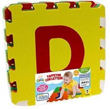 Teorema - Juego de 9 alfombrillas para puzle Letras multicolor , color/modelo surtido