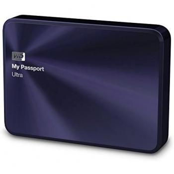 Western Digital My Passport Ultra Metal 4000GB Azul - Disco duro externo