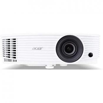 Acer P1255 Proyector con resolución XGA, Contraste 20.000:1, Brillo 4.000 ANSI, Formato 4:3, conexión VGA/MHL, HDMI, duración de la lámpara 5.000 h, Altavoces Integrados, Blanco