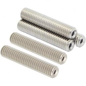 Anycubic 5Pcs Barril M6 * 30 mm Garganta de Boquilla con PTFE Liner para MK8 tubo a impresora 3D Makerbot una Extrusora Caliente End