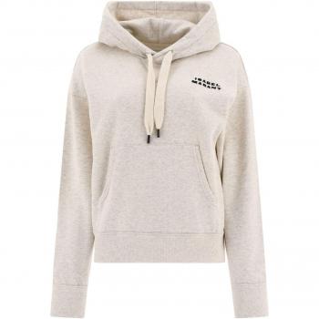 Isabel Marant Étoile Women's Sylla Hoodie in Beige | Size 38 | 24PSW0102FAA2M41I23EC