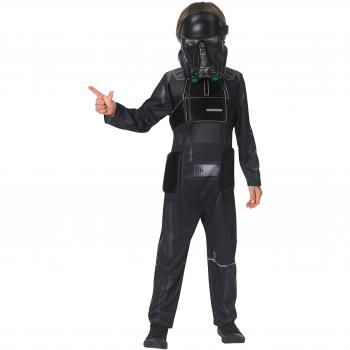 Disfraz Infantil Deluxe de Death Trooper de Star Wars - Talla 7-8 Años