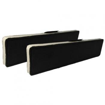 Filtro de Carbón Activado 2x para Campanas Extractoras Miele DKF 21, DKF 18, DKF 18-1, DKF 18-2, DKF 20, DKF 20-