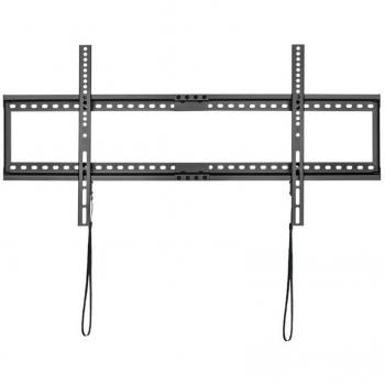 Aisens WT90F-119 Soporte de Pared Fijo Ultra Delgado para Monitor/TV de 37-90 VESA 800x400, Carga Máxima 75kg, Negro