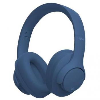 Auriculares Inalámbricos Hune Flora Eco Bluetooth V5.4, 20h Autonomía, IPX4, Asistente de Voz, Plástico Reciclado - Blanco Nube