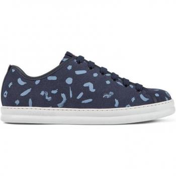 CAMPER Runner Sneakers for Men Blue Size 44 Smooth Leather