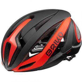Briko Quasar Casco, Adultos Unisex, Shiny Black, Large