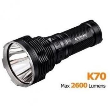 Acebeam K70 led XHP35 Linterna led para 2600 lúmenes 1300 m