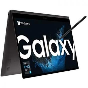 Samsung Galaxy Book2 Pro 360 - Portátil 15,6 Intel i7-1260P, 16GB RAM, 512GB SSD, Windows 11, Grafito