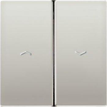 Tecla doble con símbolo en relieve para interruptor pulsador persiana Jung ES2995PP