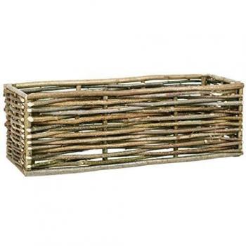 vidaXL Arriate Elevado Avellano 120x40x40 cm Macetero Tiesto Jardín Plantas