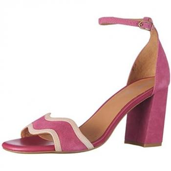 Sandalias de Mujer Geox D New Eraklia 80, Color Cyclamen-Nude, Talla 36 EU