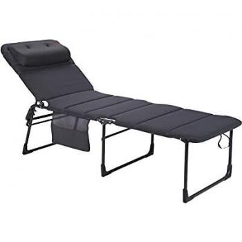 Tumbona Crespo Air-Deluxe XL de Aluminio Gris