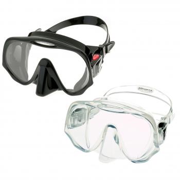 Atomic Aquatics Frameless Mask for Scuba Diving and Snorkeling - Regular Clear