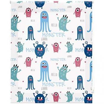 Estor Enrollable Infantil Traslúcido Estampado Digital 170x180 cm HSCI97021