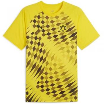Camiseta de Manga Corta Prepartido Puma Borussia Dortmund 23/24 Oficial (L)