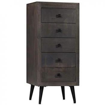 vidaXL Sideboard Solid Mango Wood 40x40x91 cm