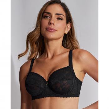 Sostén con Aros Selmark Gabrielle 61012 Negro Talla 80C Mujer