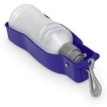 Botella de viaje para perros Nobby 250ml con cuenco y dosificador