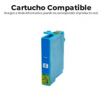 Cartucho de Tinta Compatible con Canon CLI-521 Cian para Impresoras MP540/MP560/MP620/MP630/MP640/MP980/MP990