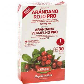 Complemento Alimenticio Arándano Rojo 30 Cápsulas 600Mg