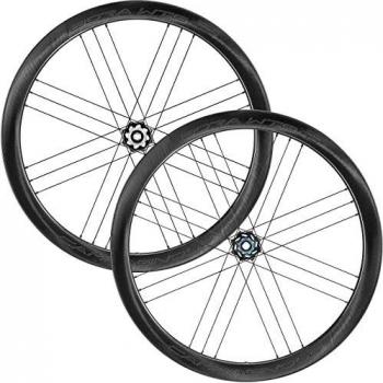 Campagnolo Bora Two 45 DISC Wheelset Dark Label Tire, Groups Shimano