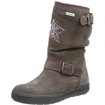 Richter KinderschuheIlva - botas y botines de caña larga y foor de invierno Niñas
, color Gris, talla 35