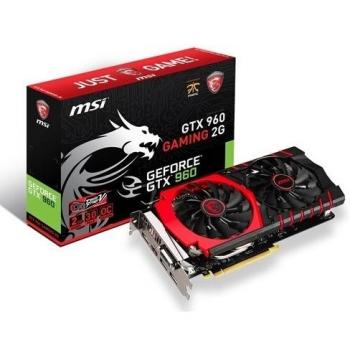 MSI GeForce GTX  960 Gaming 2 GB - Tarjeta gráfica